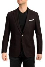 Hugo Boss Men's "Hartlay" Slim Fit 100 Wool Two Button Blazer US 42R IT 52R