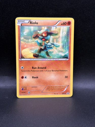 Riolu Promo Black and White Promos BW33