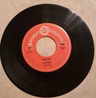 Single Vinyl 7'' EP James Morris; The Stars; The Blue Cats Vinyl G Washed