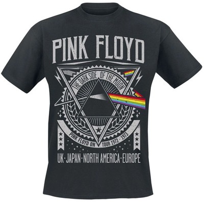 Pink Floyd T-Shirt Herren The Dark Side Of The Moon - Tour 1972 schwarz