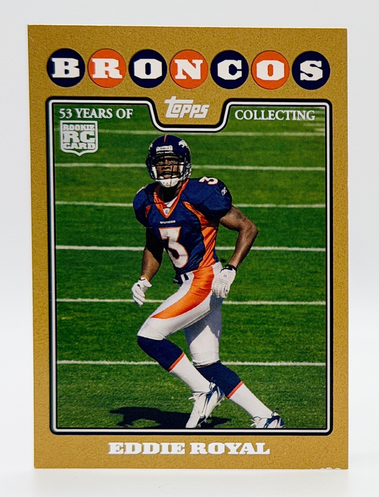 Eddie Royal Topps #435 Gold