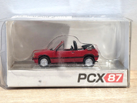 (6630) PCX87, 1:87, Pcx 870502 Peugeot 205 Cabriolet 1986 Rot Neu & Ovp
