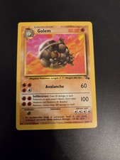 Pokémon Golem Fossil Rare Regular Stage 2 Card 36/62 80 HP 1999 on eBay