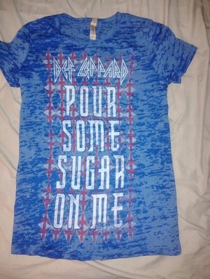 Def Leppard Shirt ''Pour Some Sugar On Me''