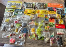 WOW soft bait binder lots of pics of diff baits jig heads worms frogs etc