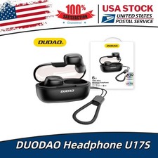 DUDAO U17S Sports In-Ear Wireless Earphones Bluetooth Stereo Headphones Black