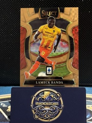 Lameck Banda - 2025-26 Panini Select Serie A Bronze Checker Terrace 59/99