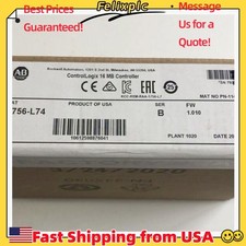 1756-L74 /B ControlLogix Logix5574 Processor 16MB 1756L74 US Free Tax