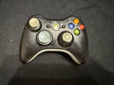 Microsoft Xbox 360 Wireless Controller Black/Gray w/ Rechargeable Battery Pack