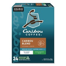 Café Caribou 6995 K-Cups de café - Mezcla Caribou descafeinado (24/caja) nuevo