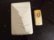 Byron Wireless Battery-Powered Door Chime Kit (SX5i)