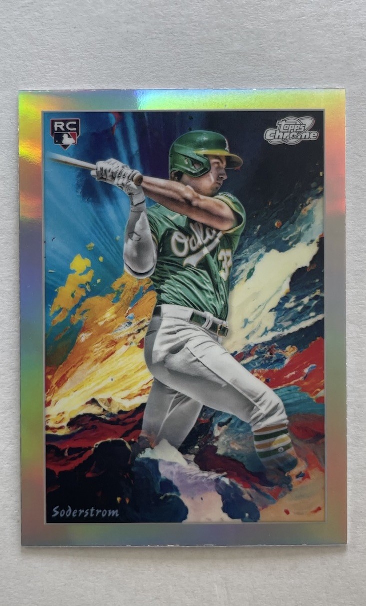 2024 Topps Cosmic Chrome Tyler Soderstrom Stars in the Night RC #STN-10 As