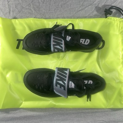 Nike Zoom Rival  SD Throw Track Field Shoes Black Silver Youth Size 4.5 NEW
