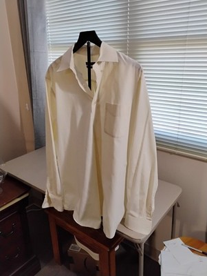 ivory colored mens dress shirts Classic Ivory Dress Shirt 19 / 32/33