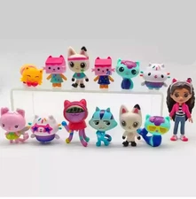 13pcs/set Gabby's Dollhouse Action Figure Cute Doll Collection Model Toys