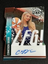 CAMERON BRINK 2025 LEAF METAL WOMEN OF SPORT ORANGE PRIZM 6/7 LFG AUTO WNBA 🔥🔥