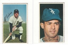 1971 Dell MLB Stamps - All-Stars Al Kaline + Luis Aparicio