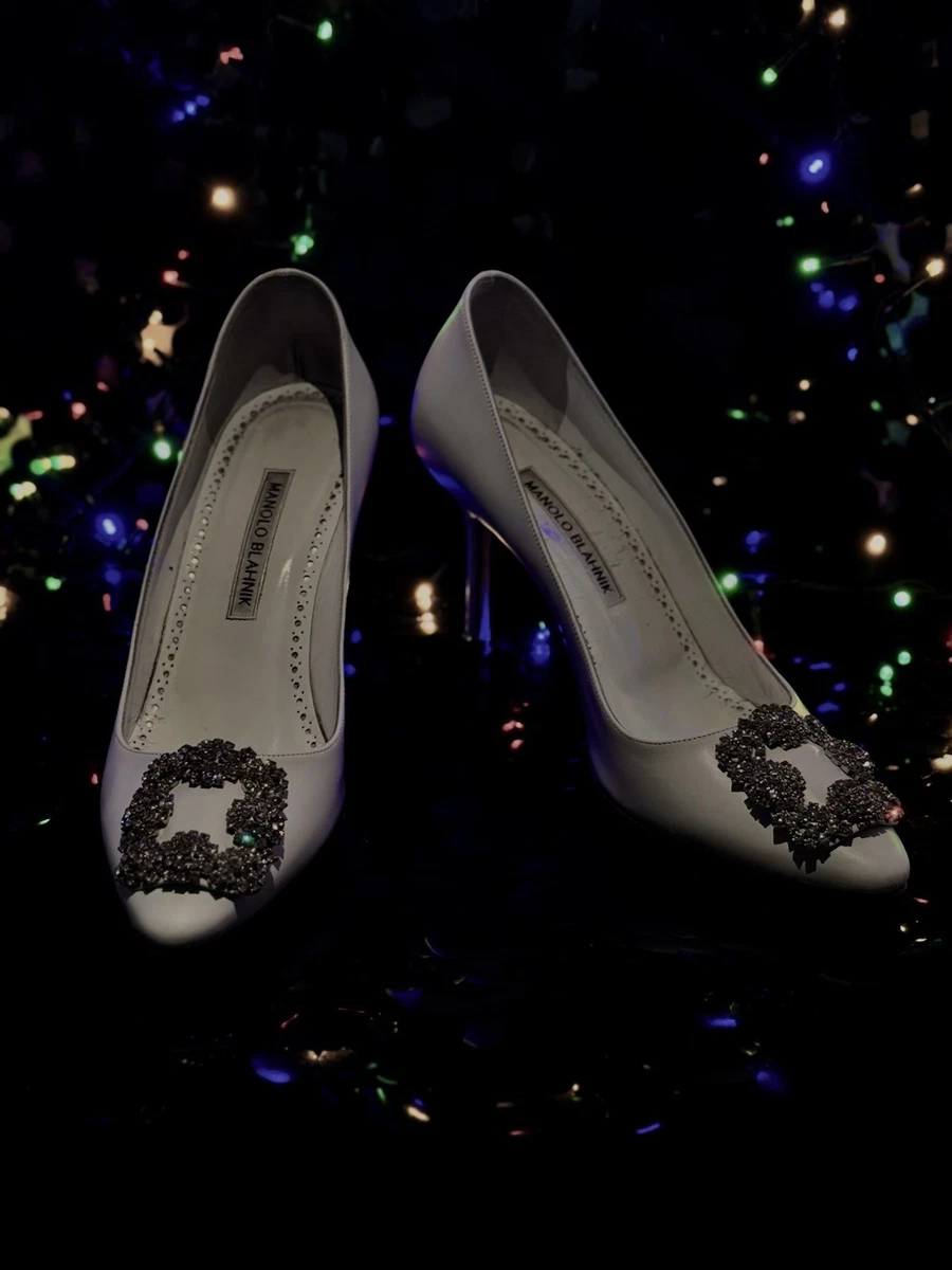 Manolo Blahnik White Shoes for Women for sale | eBay