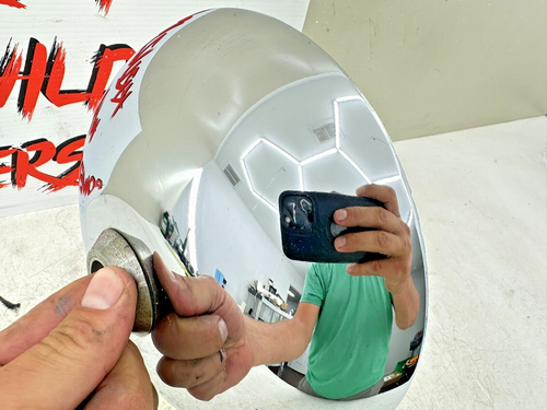 2009 HARLEY HERITAGE SOFTAIL Front Wheel Hub Cap Center Cover - Picture 3 of 7