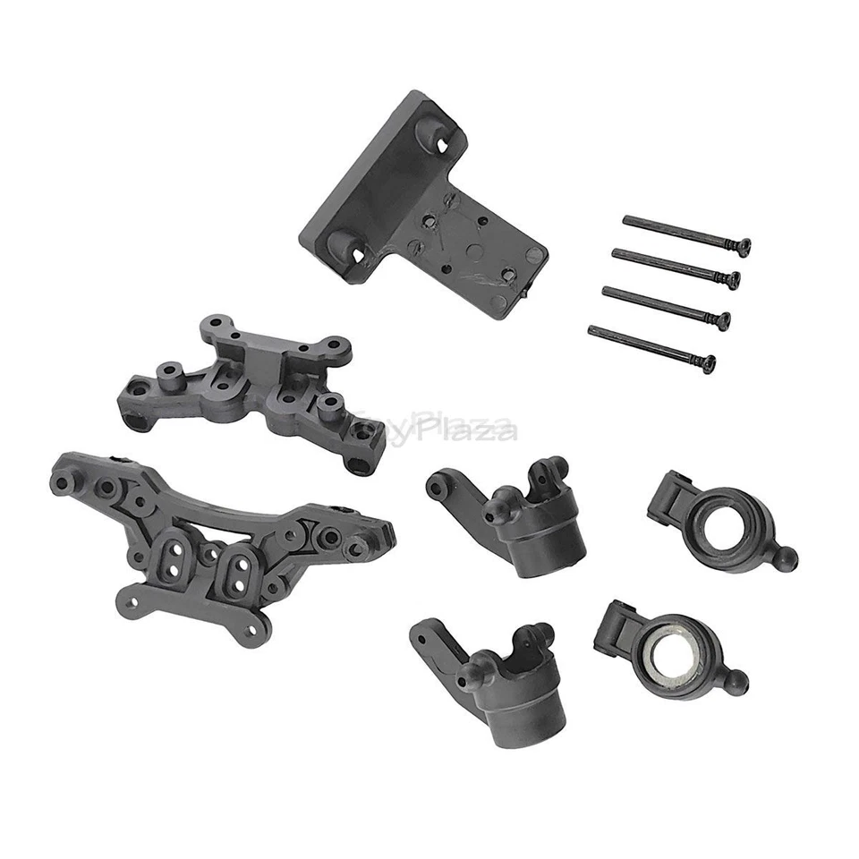 Haiboxing 12605R Steering Hubs & Shock Towers for HBX 1/12 Bearing Version RC - Image 4 of 4