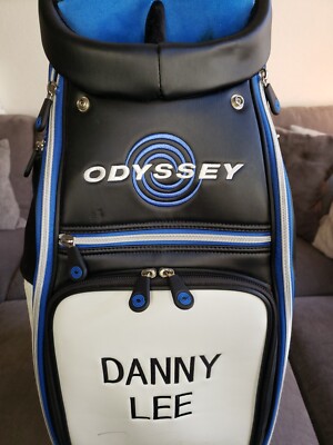 Odyssey Tour Staff Golf Bag! DANNY LEE Embroidered And Signed On