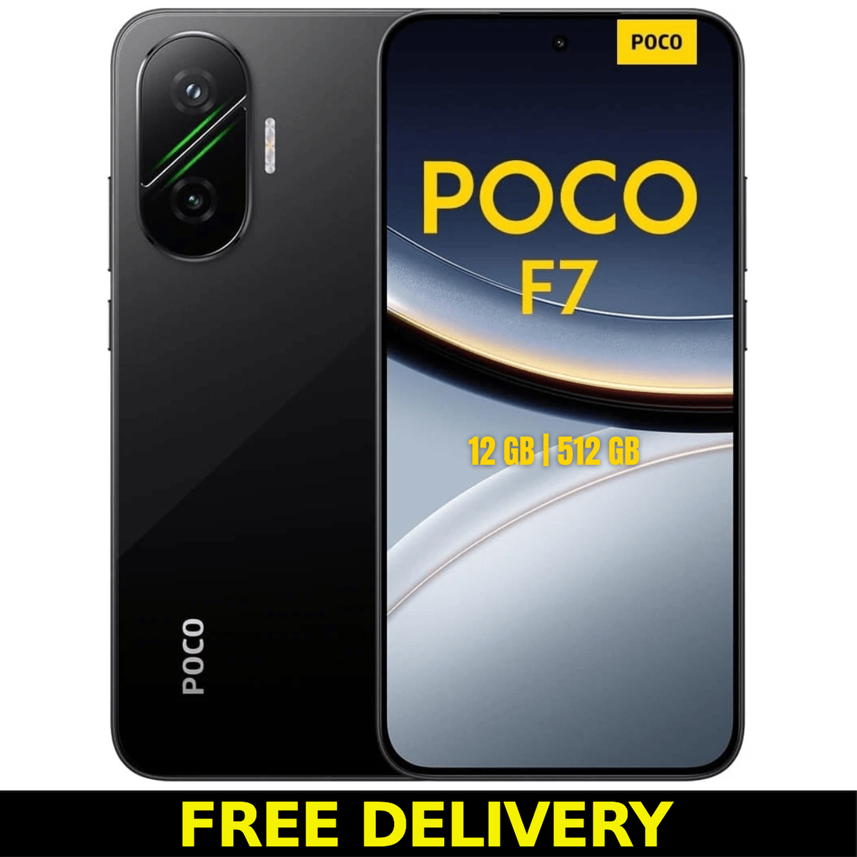Xiaomi POCO F7 5G - 12 GB + 512 GB - Snapdragon 8s Gen 4 - UK