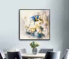 High Quality Oil Painting Flower In a Vvase Handpainted Art on canvas Home Decor