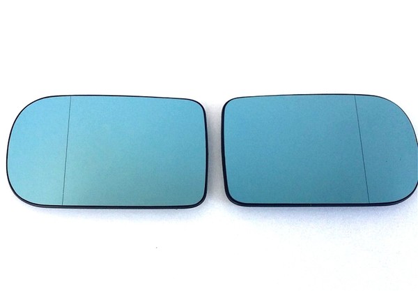 Spiegelglas Rechts + Links BMW 5Er E39 7Er E38 Beheizbar Blau GrößE 2-image