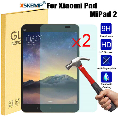 2Pcs Xiaomi Mi Pad 2 3 Tempered Glass Screen Protector Protective Ultra Clear - Picture 14 of 15