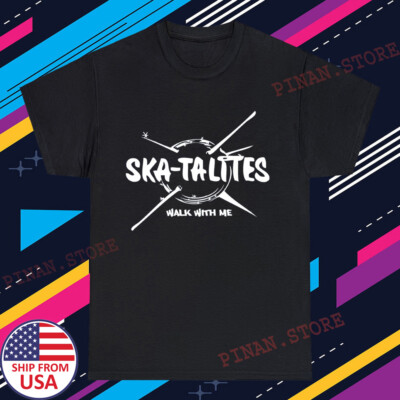 Skatalites Walk With Me Men's Black Size S-5XL