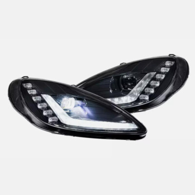 Pair LED Headlights Gen 1 RH & LH For 2005-2013 C6 Chevrolet Corvette