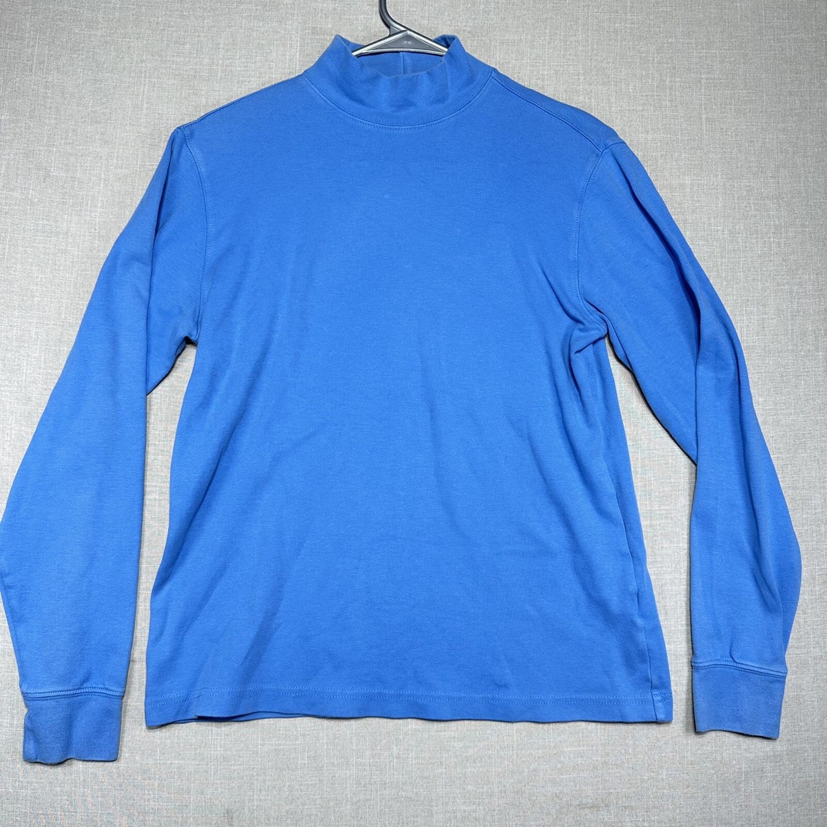 Lands End T-Shirt Womens Size S (6-8) Shaped Long Sleeve Crew Neck 