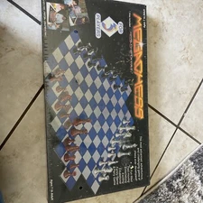 Megachess & Megacheckers - 3 Three Player Chess / Checkers - Mega Games Sealed