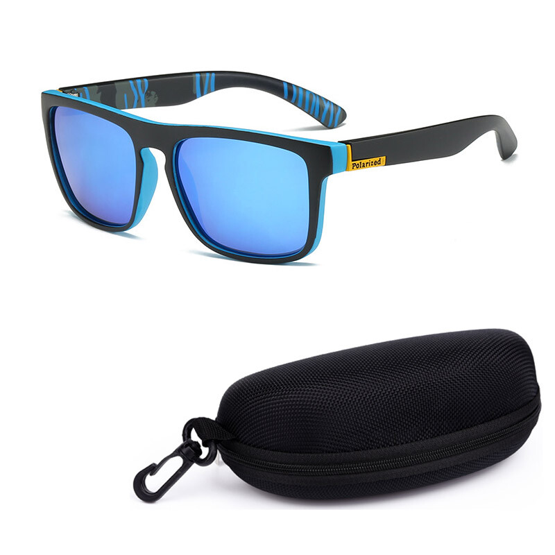 Mens Polarized Photochromic Sunglasses UV400 Pilot Driving Eyewear