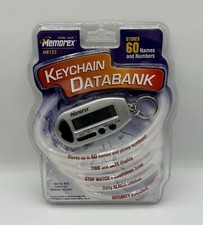 1999 Memorex MB123 Keychain Databank New Old Stock Sealed