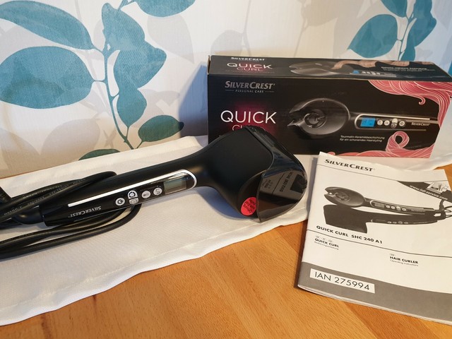 lockendreher automatischer lockenstab quick curl silvercrest