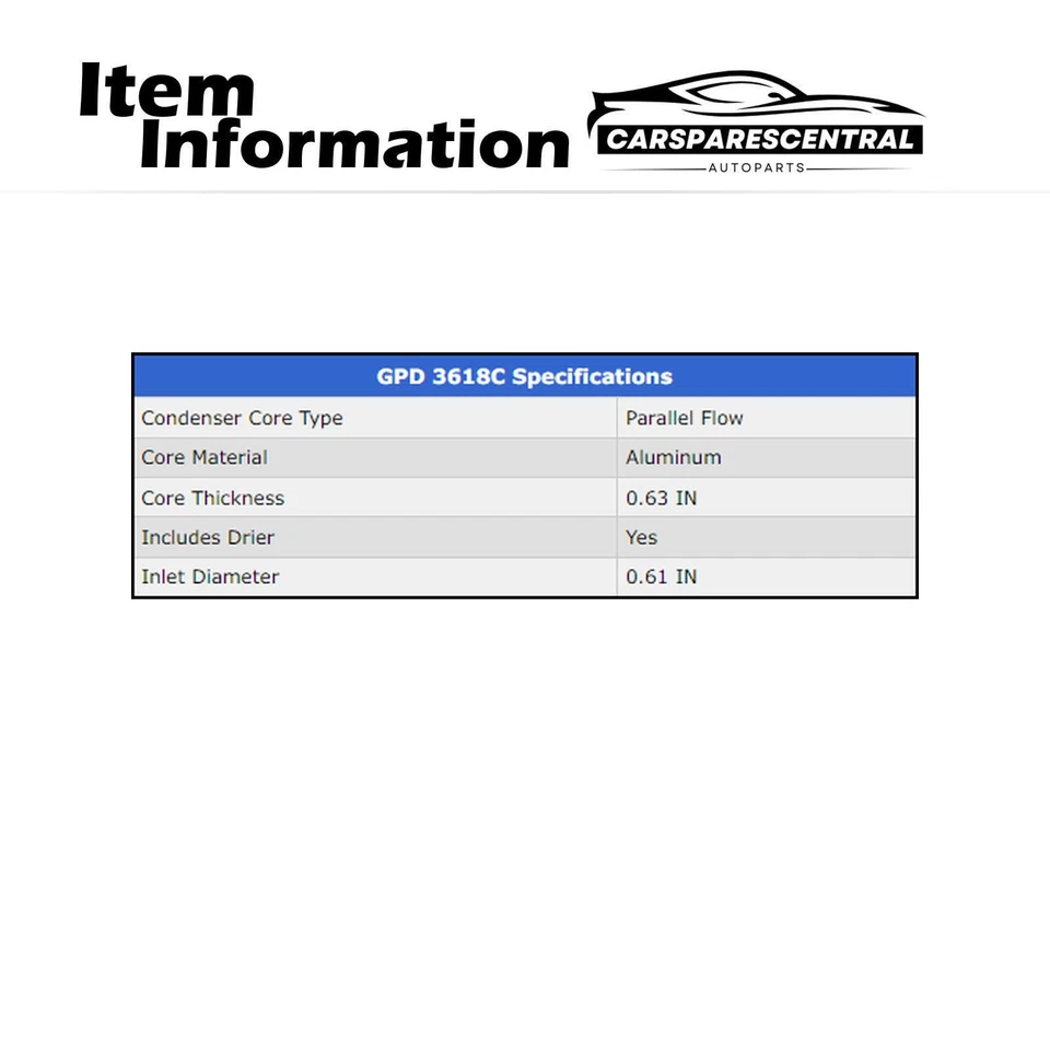 Condensador de aire acondicionado para Ford F-150 2009 2010 4,6 L 2011 2012 2013 2014 Ford F-150 5,0 L Foto 4 de 4