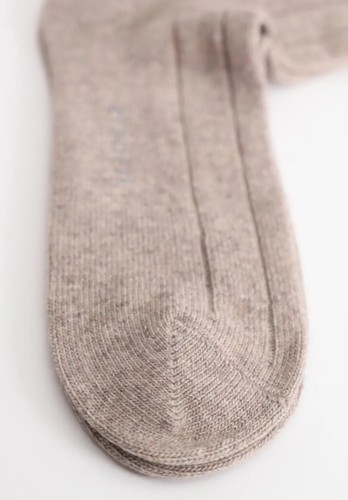 3 Pack Perofil Ribbed Wool and Cashmere Long Socks - Picture 13 of 15