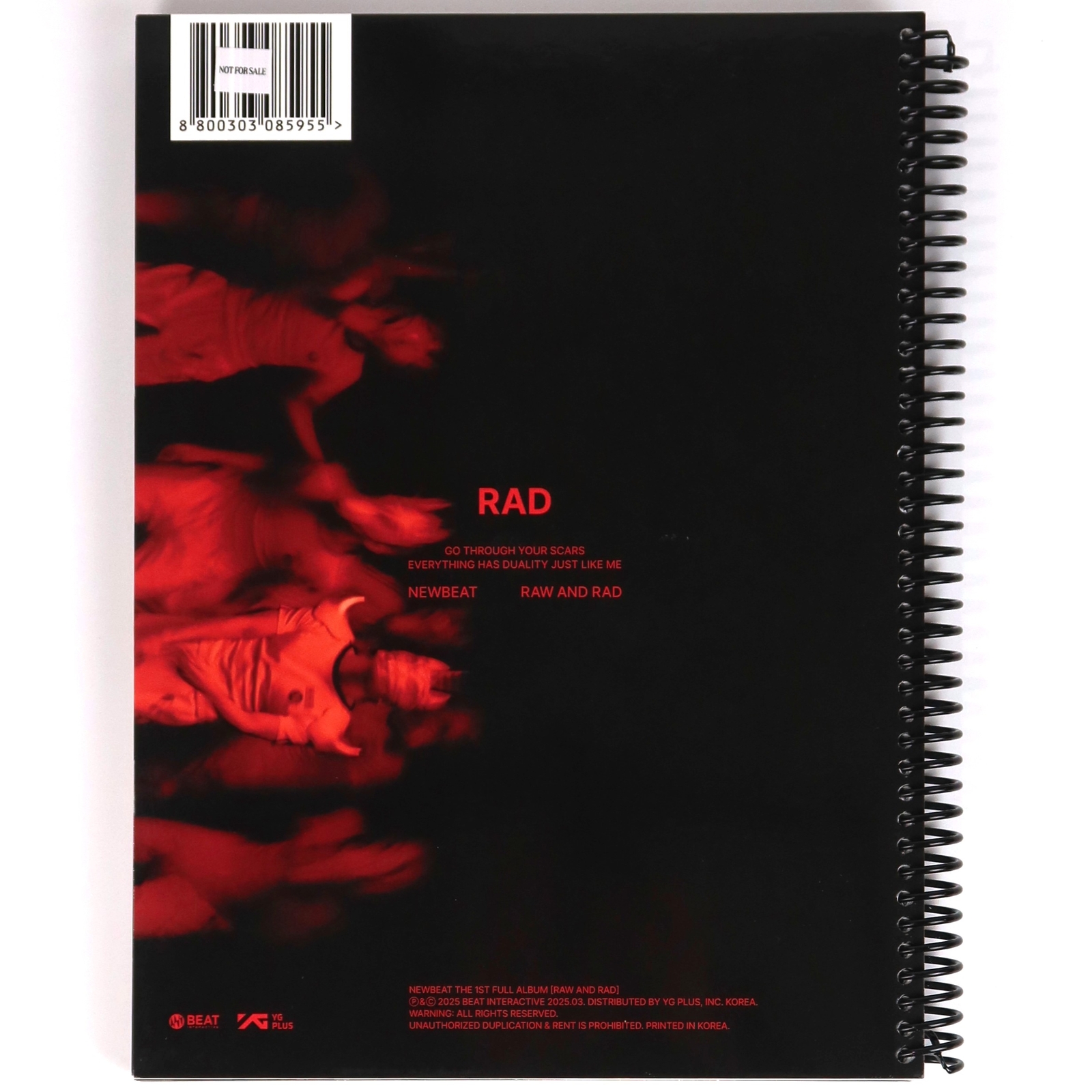 Newbeat - Raw And Rad [Rad Ver.] Signed Autographed 1st Album CD Promo ...