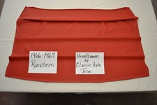 1966 66 1967 67 FORD RANCHERO BRIGHT RED HEADLINER USA MADE TOP QUALITY