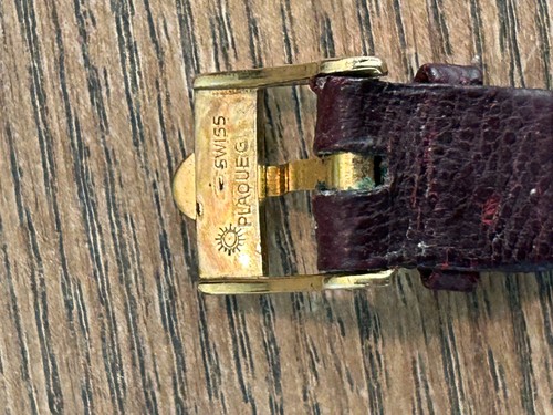 Vintage Tissot square 22 mmladies manual wind gold plated mov.554 analog - Picture 12 of 12