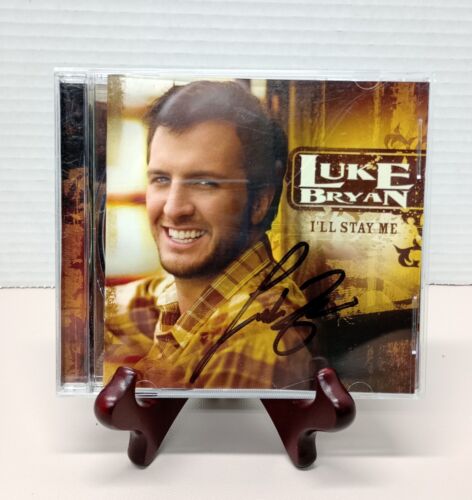 Signed Luke Bryan I'll Stay Me CD (2007) With 2 Autographs On Booklet & CD - Picture 1 of 15