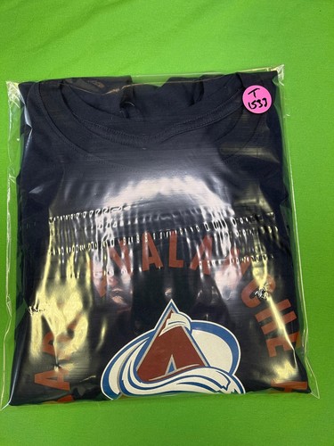 NHL Colorado Avalancha Azul Oscuro Camiseta Juvenil Grande 12-14 - Imagen 5 de 5
