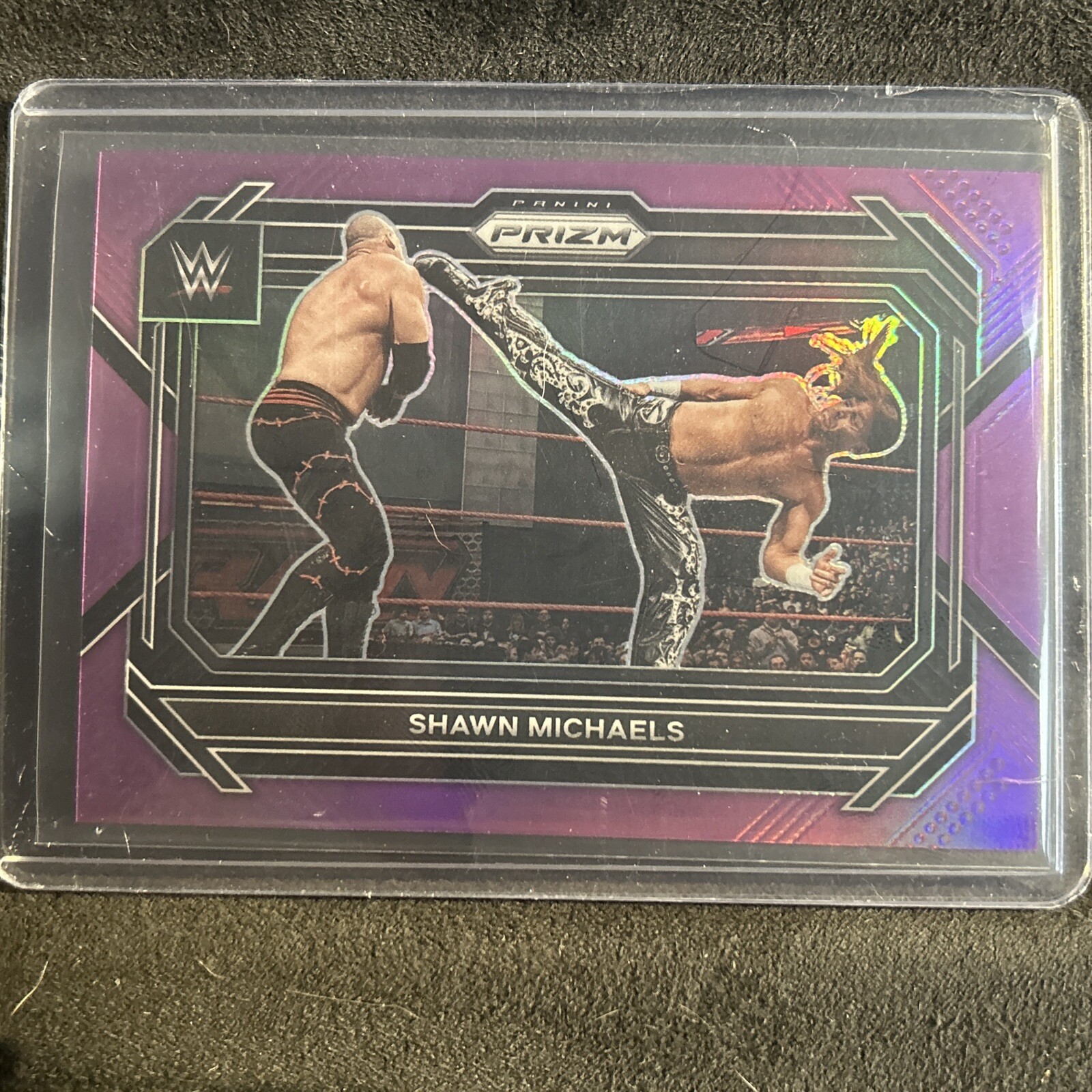 2023 Panini Prizm WWE Purple Prizm /149 Shawn Michaels #79 SP MINT 1st to ebay