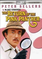 THE RETURN OF THE PINK PANTHER (DVD) VG Disc + Cover Art - NO CASE