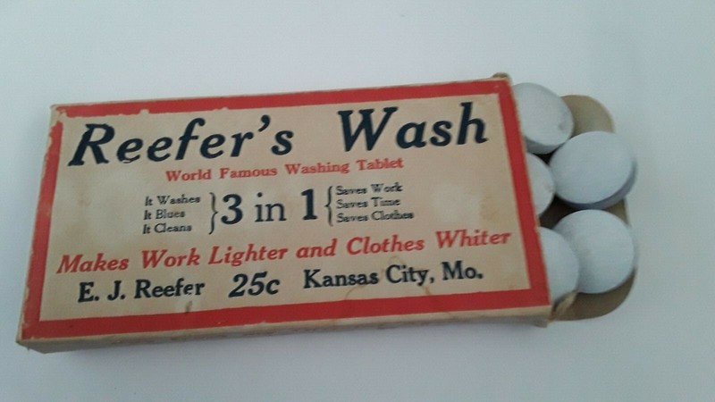  1930's Reefer's Wash Tablets 