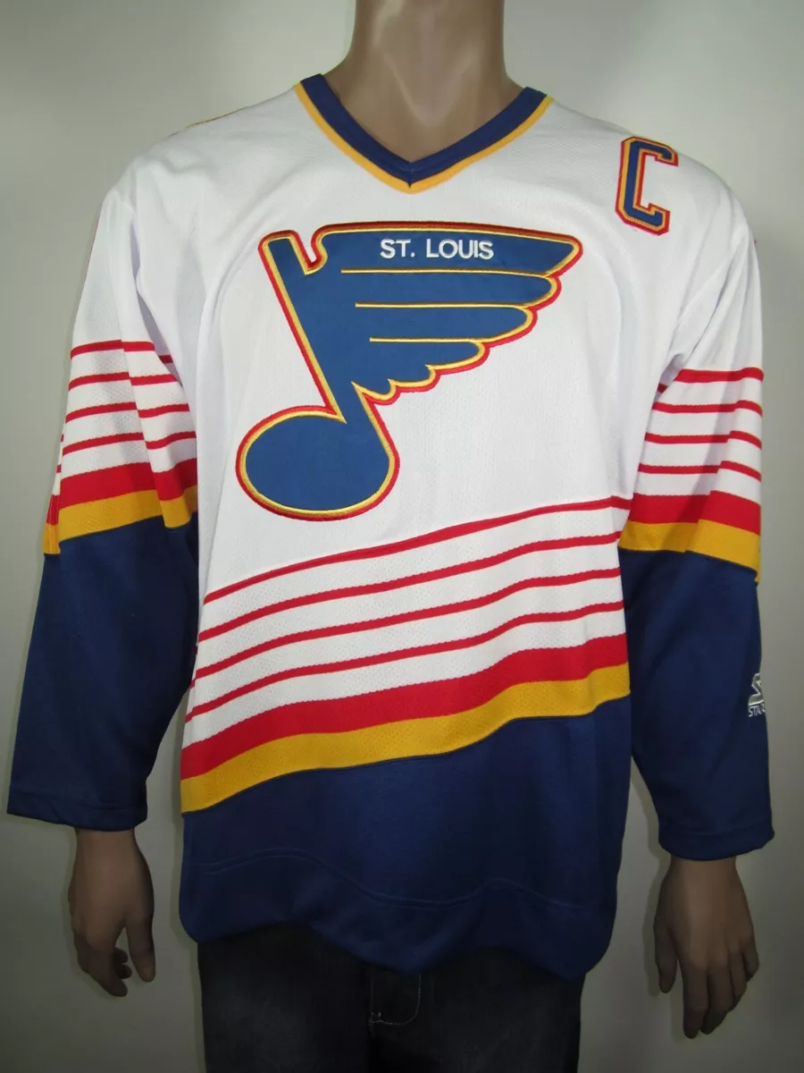 NHL Jersey The Trumpeter STL Blues Gretzky Starter Sz. 52