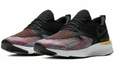 nike odyssey react flyknit 2 black and gold