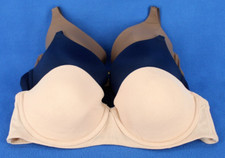 Auden Underwire Lightly Lined T-Shirt Bra Bundle Lot Size 34C D1167