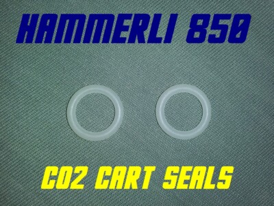 2x Hammerli 850 CO2 Cart O Ring Seals RWS Umarex Air Magnum Urethane